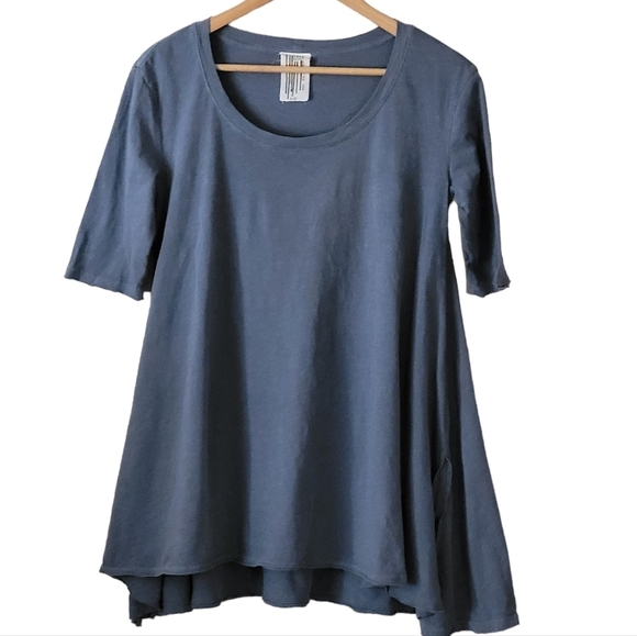 Free People Oversized Short Sleeve Side Slit Tunic - Picture 5 of 8
